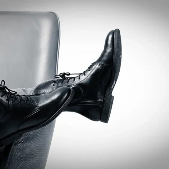 Clan FRML 1.0 Formal Biker Shoes safety first